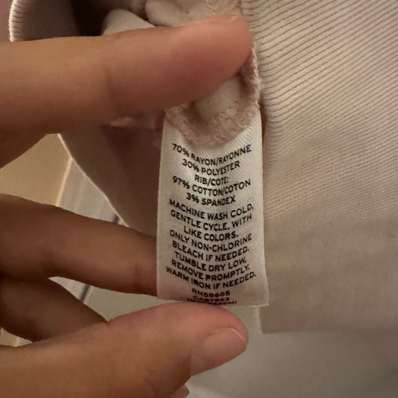 Dusty Pink HINGE Bomber Jacket with Arm Pocket - Picture 7 of 8